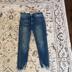 Vervet Sinny Jeans-Raw hem- Size 26